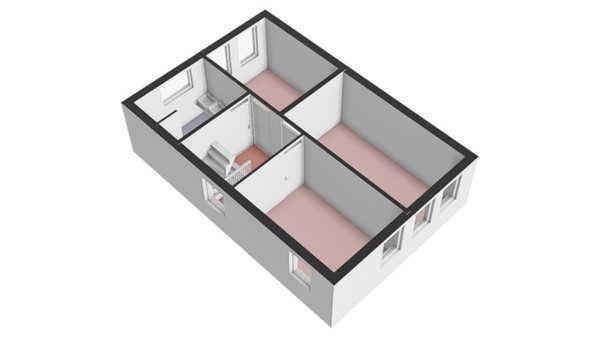 Floorplan - het Waterland 54, 8302 XD Emmeloord